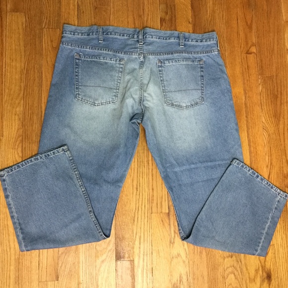 Falls Creek 42/30 Blue Jeans Denim Straight NWT - Picture 2 of 6